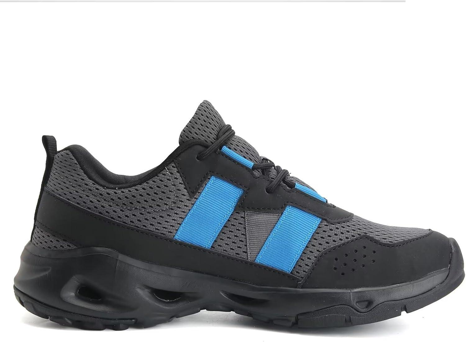 imageYALOX Mens Womens Water Shoes Hiking Walking Shoes Fashion Sneakers Comfortable Slip On for River Trekking Trail Running Climbing109Dark Gray