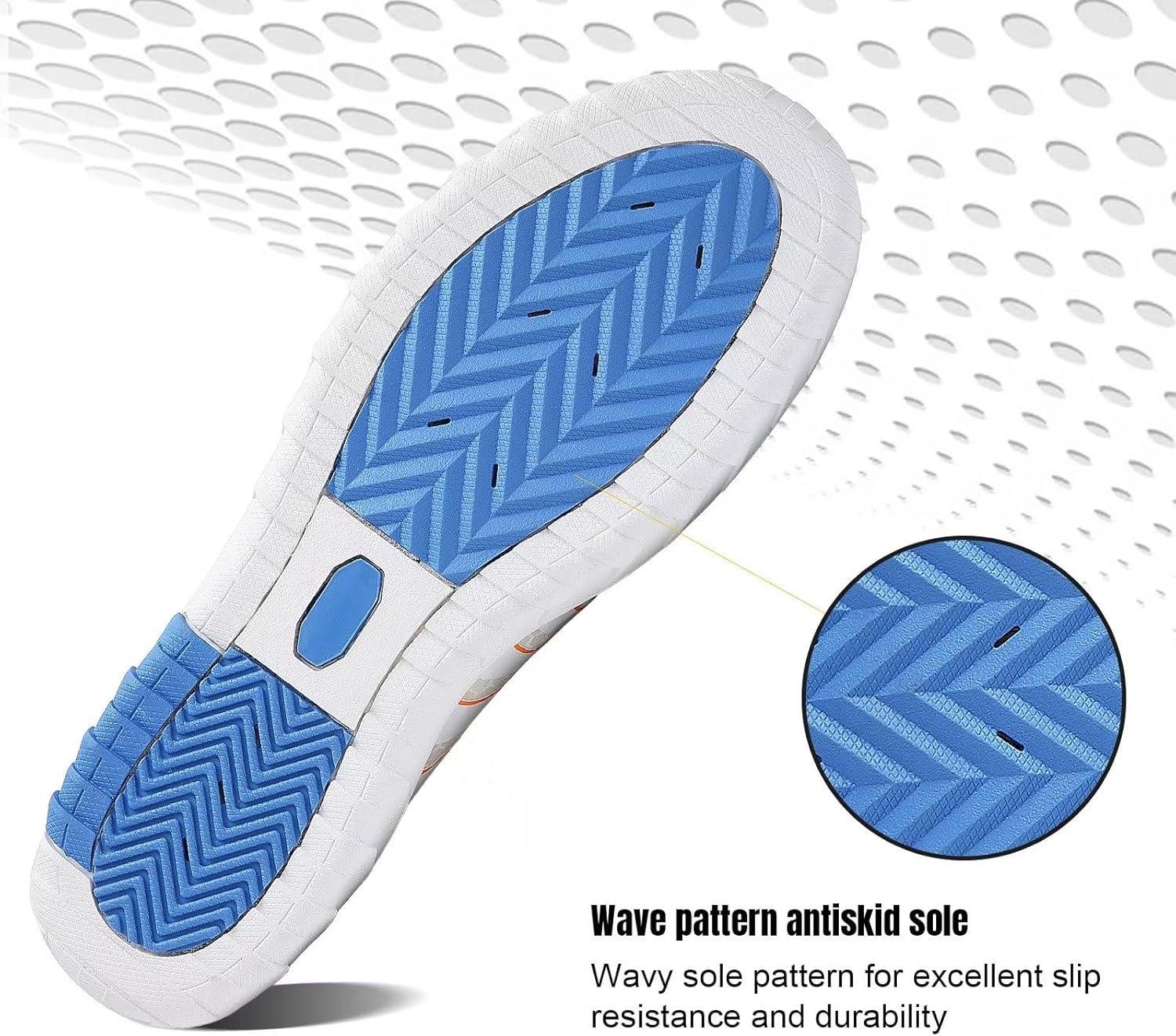 imageYALOX Water Shoes Mens Womens Swim Shoes Outdoor Beach Barefoot QuickDry Aqua Pool Socks Swimming Yoga Surfing ExerciseA03white