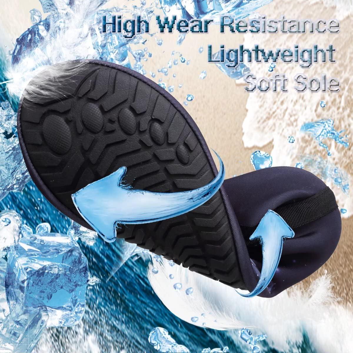 imageYALOX Water Shoes Womens Mens Outdoor Beach Swimming Aqua Socks QuickDry Barefoot Shoes Surfing Yoga Pool ExerciseFragment Whale