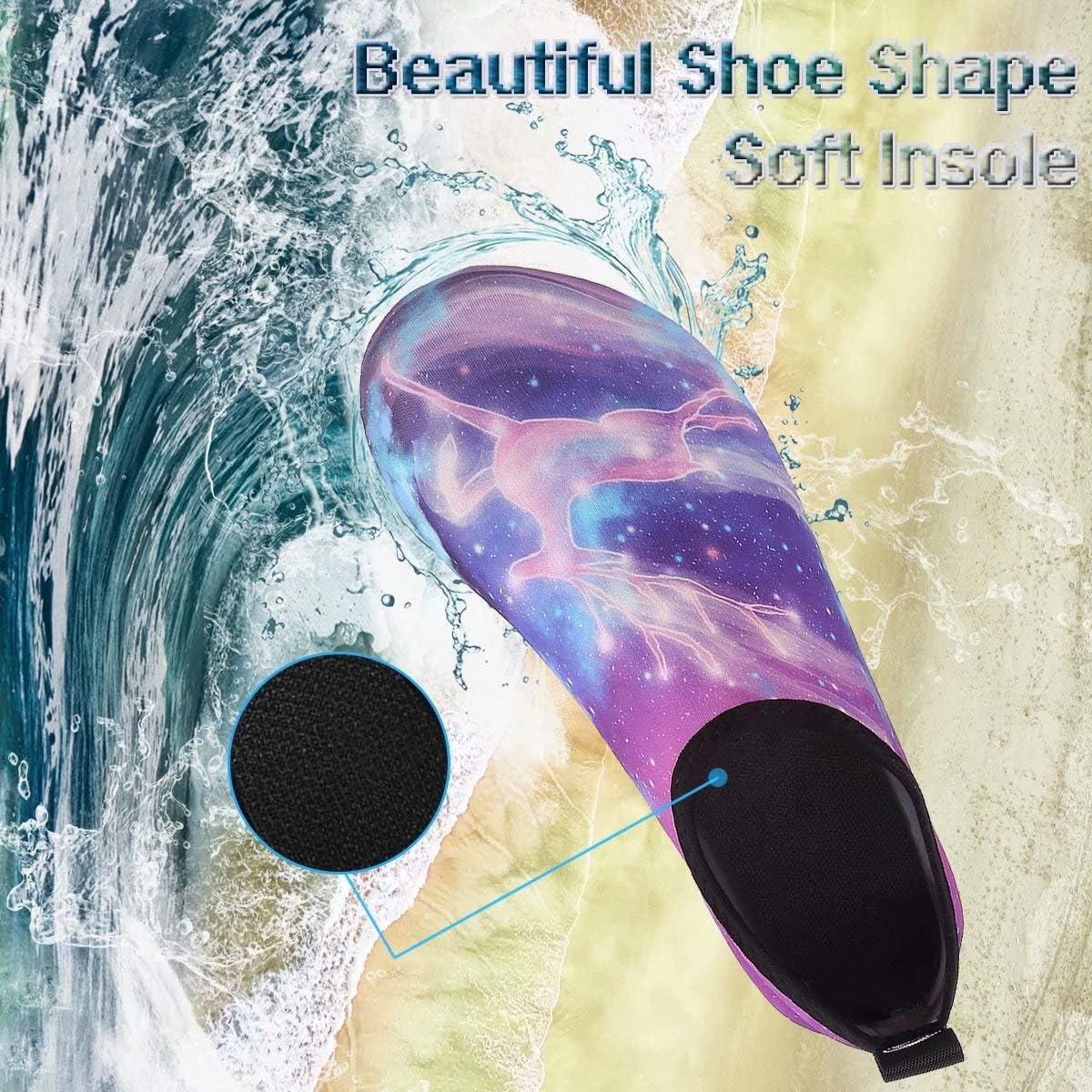 imageYALOX Water Shoes Womens Mens Outdoor Beach Swimming Aqua Socks QuickDry Barefoot Shoes Surfing Yoga Pool ExerciseStar Deer