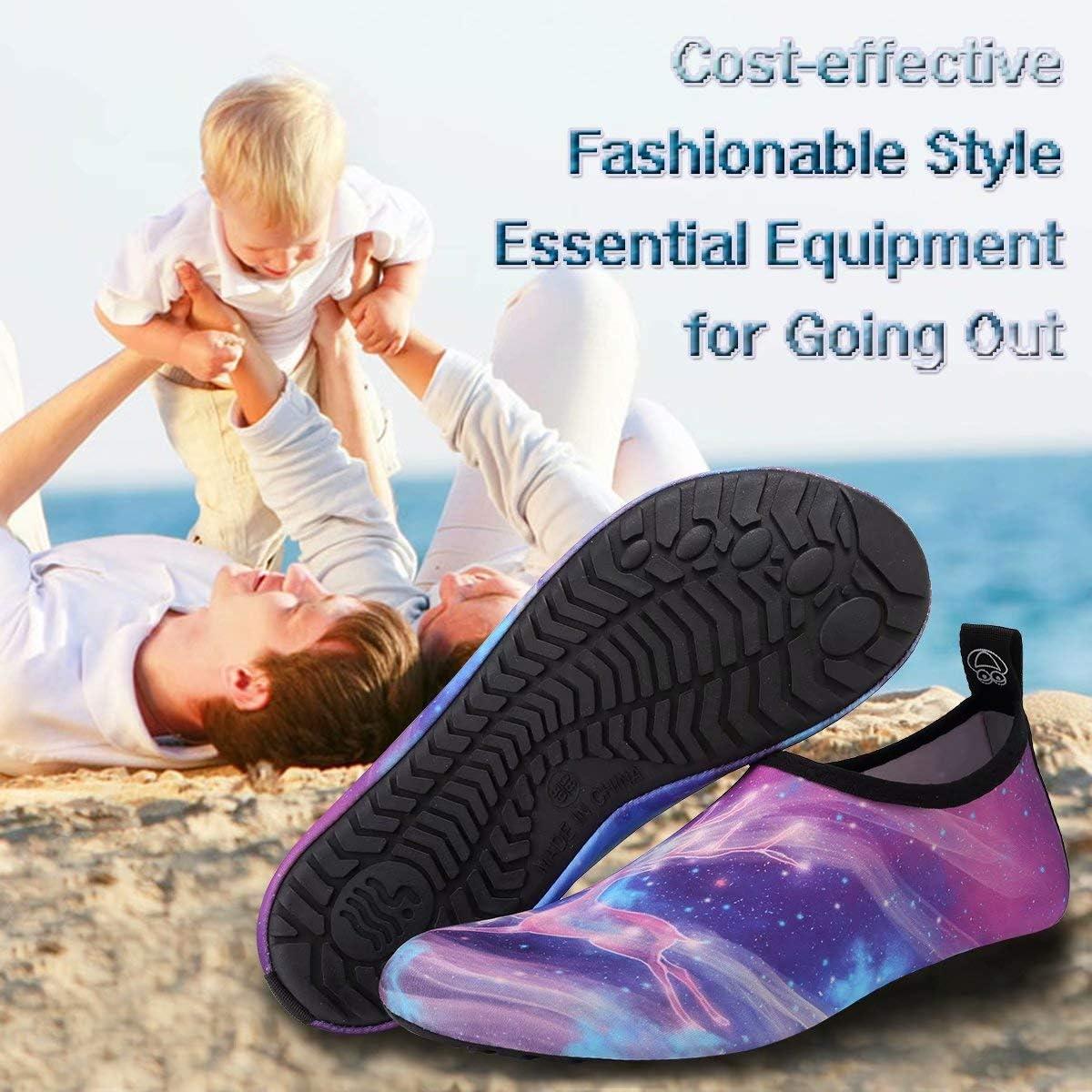 imageYALOX Water Shoes Womens Mens Outdoor Beach Swimming Aqua Socks QuickDry Barefoot Shoes Surfing Yoga Pool ExerciseStar Deer