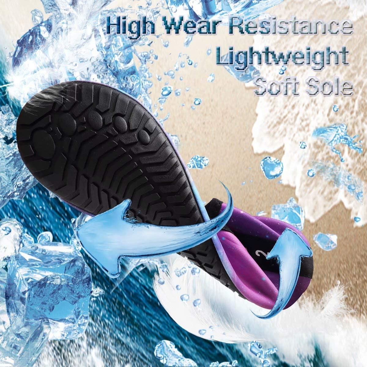 imageYALOX Water Shoes Womens Mens Outdoor Beach Swimming Aqua Socks QuickDry Barefoot Shoes Surfing Yoga Pool ExerciseStar Deer