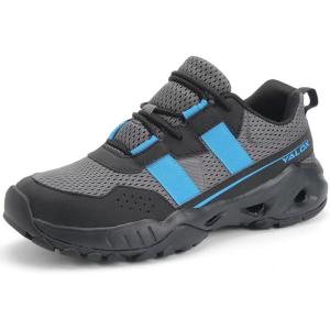 YALOX Mens Womens Water Shoes Hiking Walking Shoes Fashion Sneakers Comfortable Slip On for River Trekking | Trail Running | Climbing(109/Dark Gray)